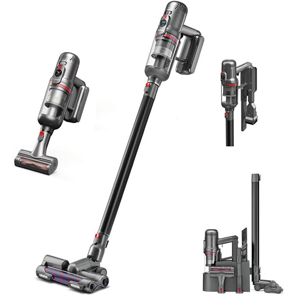 PUPPYOO T12 Mate Gray XG003932 Aspirapolvere senza filo senza sacco