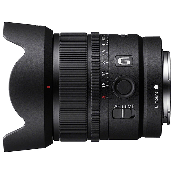 Sony Obiettivo E 15mm F 1.4 G SEL15F14G Grandangolo APS-C Garanzia Ufficiale Sony